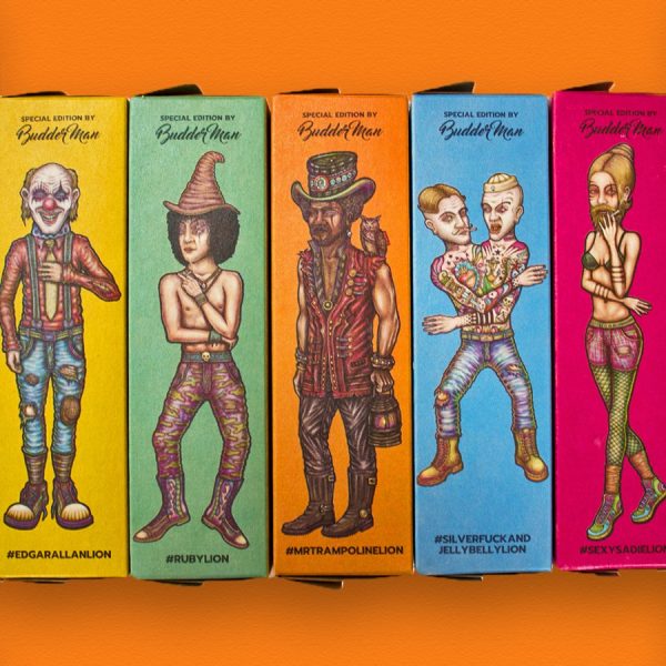 Lion Rolling Circus Papel extraccion  Budder Man 15cm x 10m