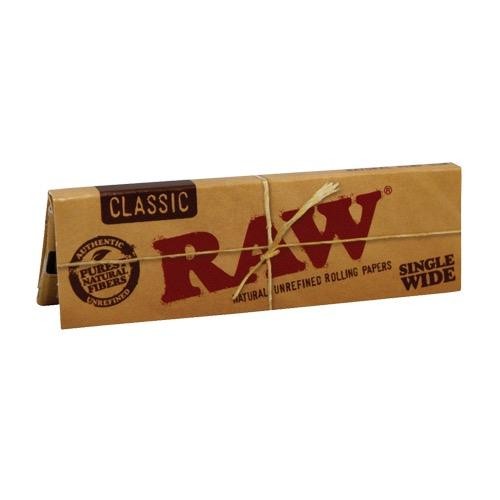 Papel Raw Classic Single Wide 70mm
