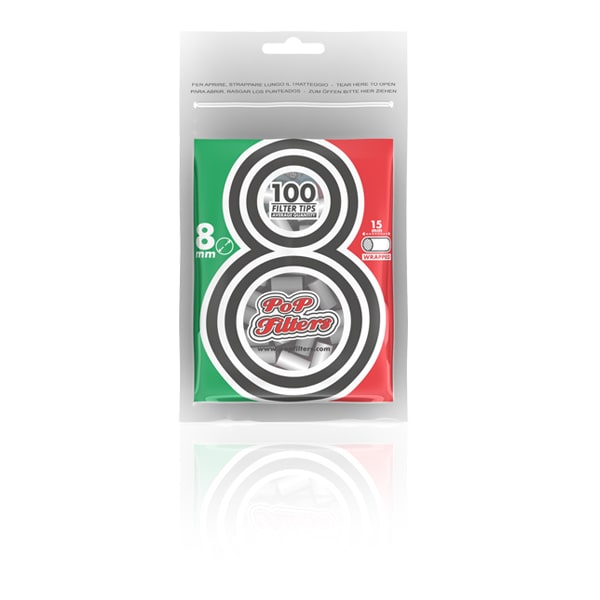 Filtros de algodón 8 mm x 100 und