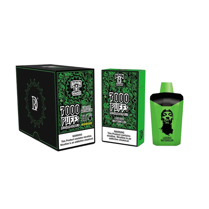 Luscious Watermelon Death Row Snoop Dog Vape Desechable Nicotina 7000 Puff 1 LusciousWatermelon 3170e3db ed50 4c41 a697 43620c951cc6