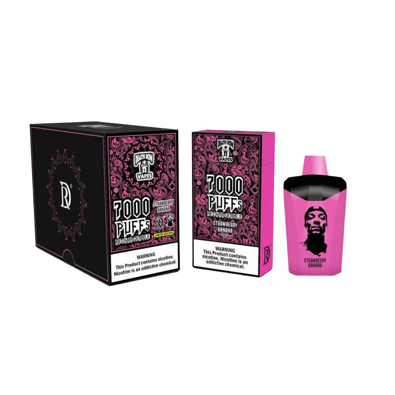 Strawberry Banana Death Row Snoop Dog Vape Desechable Nicotina 7000 Puff 1 StrawberryBanana c998650a 88c9 4b53 a228 d32fce5d147d