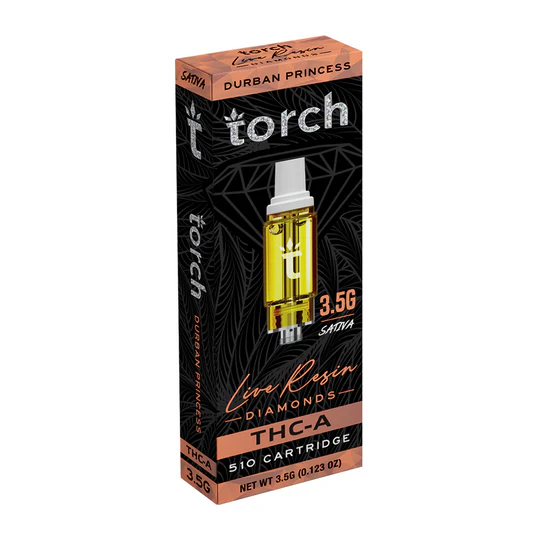 Torch Cart Princesa de Durban Sativa 3,5 gr 3 Torch 3 5gCart DurbinPrincess