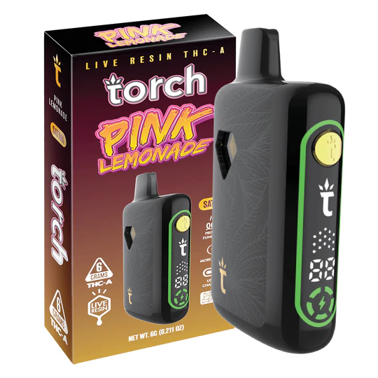 Torch Live Resin Pink Lemonade Vape THC | Sativa 6 Gr