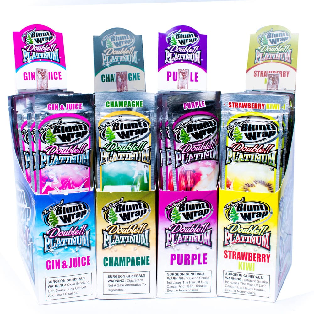 Blunt Tabaco + Sabores x 2 Platinum Wraps 1 a139