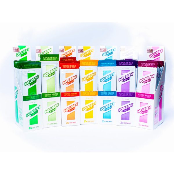 Kush Cañamo + Infucion Estracto Terpenos Marihuana x2 Wraps