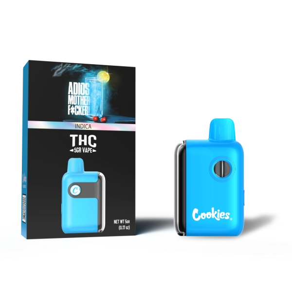 cookies adios mother fucker vape thc indica 5g 5000 puffs quito