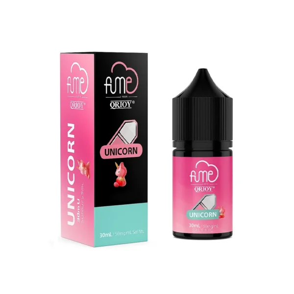E-líquido zero nicotina para recargar vape unicorn