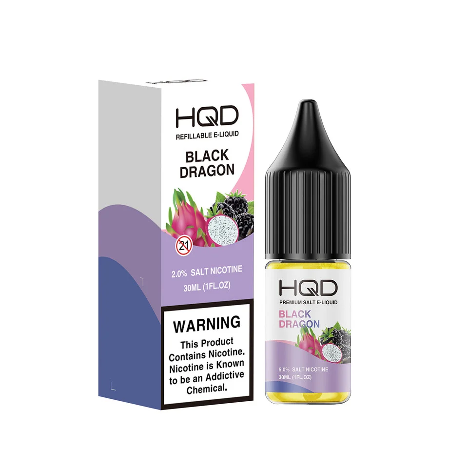 HQD Premium E-Líquido | Nicotina 5 E-líquido para recargar vape black dragon