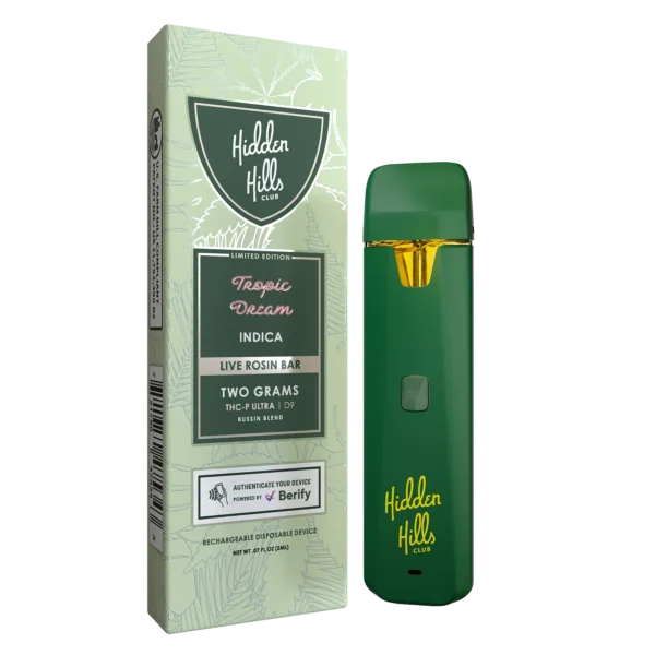 Vape para fumar THC Tropic Dream desechable con envío a domicilio en Ecuador