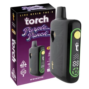 Vape para fumar THC Torch Pulse Purple con envío a domicilio en Ecuador