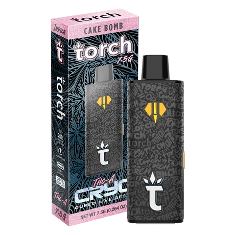 Vape para fumar THC Torch Cake Bomb desechable a domicilio en Ecuador
