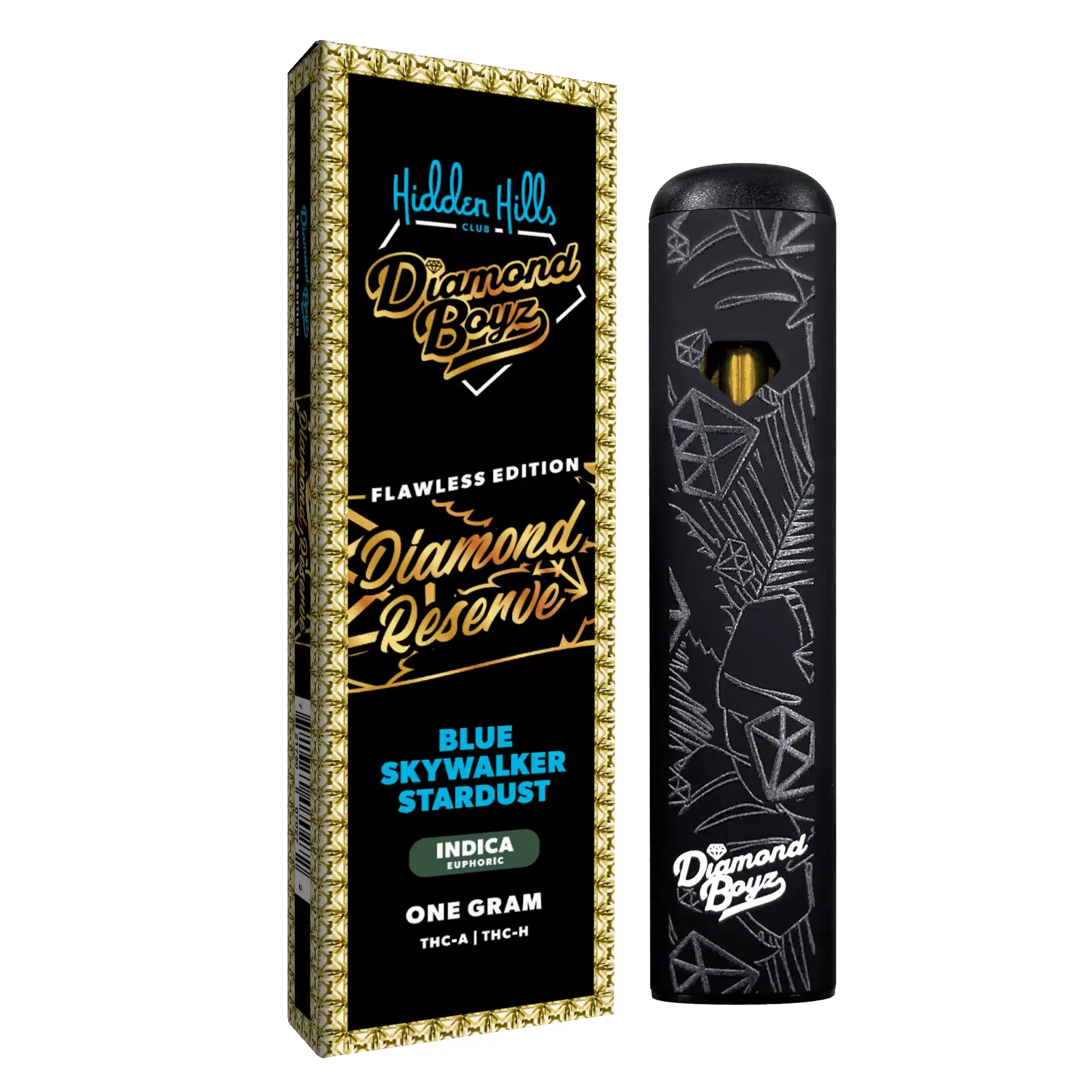 wax vape hidden hills blue skywalker stardust indica 1000 puffs