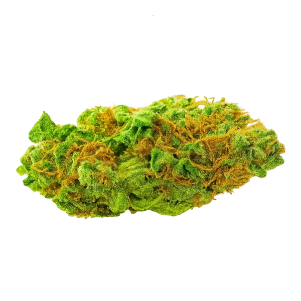 Mountain Mango flor de CBD Sativa con 19% CBD y sabor tropical a mango para energía, buen humor y relajación ligera