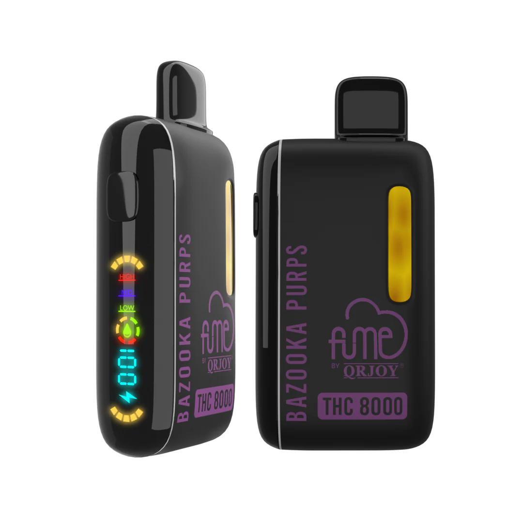 fume thc 8000 bazooka purps vape ecuador