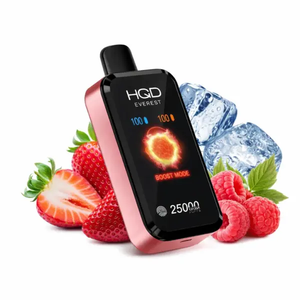 Dispositivo HQD Everest 25k original con envío rápido en 24 horas a Quito y Guayaquil.