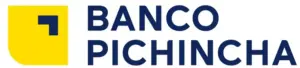 Anuncio digital de Banco Pichincha invitando a abrir una Cuenta de Ahorros. Incluye logotipo de la marca e ilustraciones de banca móvil.