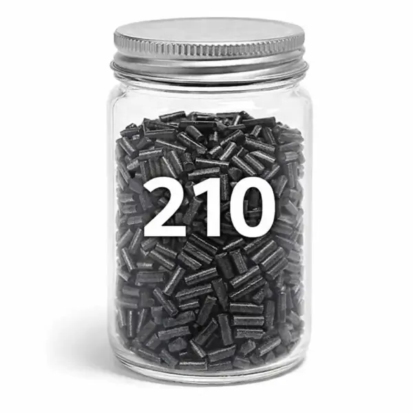 El mejor repuesto de pedernal al por mayor: frasco organizador con 210 piedras de alta ignición.