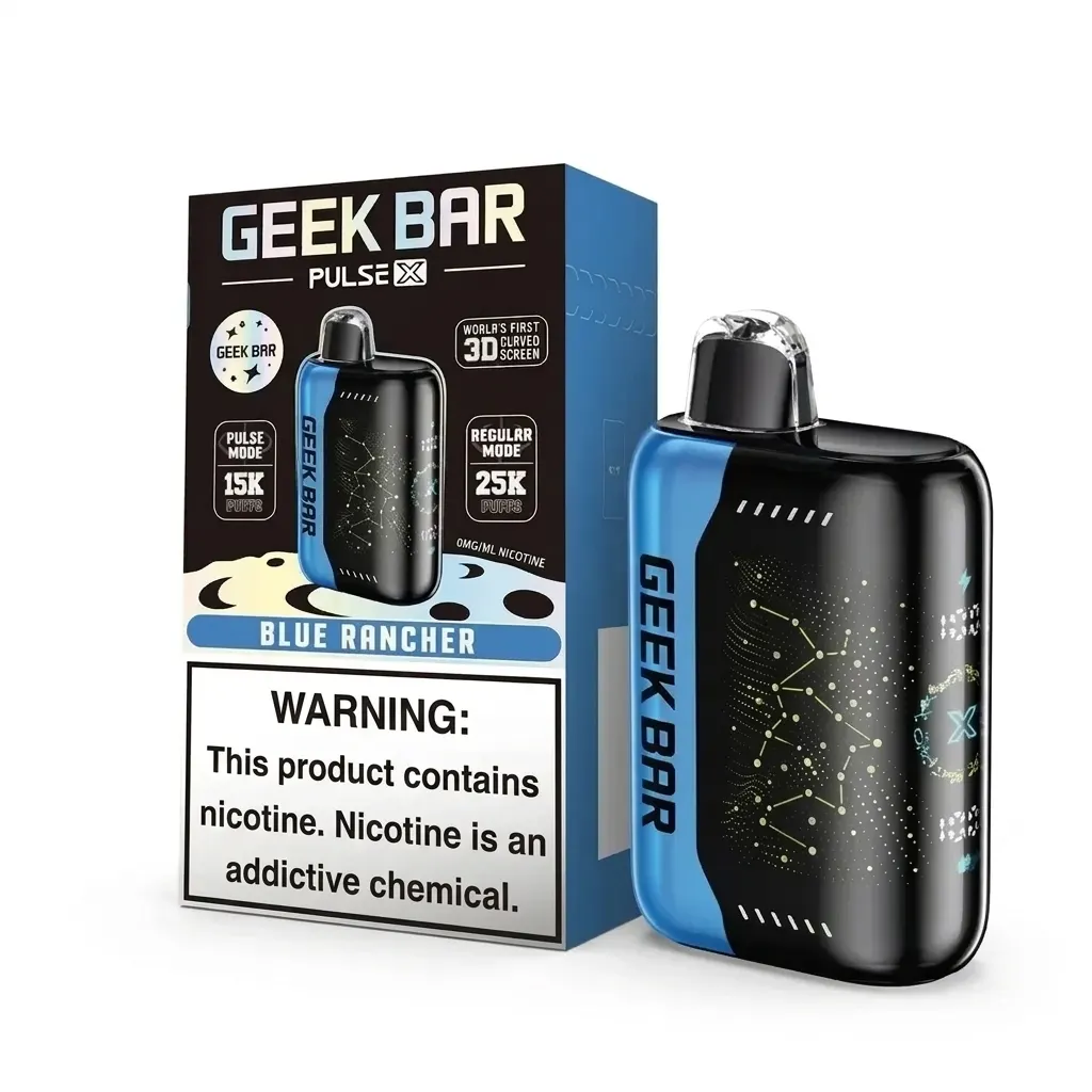 Geek Bar Pulse X Vape Desechable 25000 Puffs 12 Lost Mary MT35K Turbo sabor Classic Tobacco para fumadores Ecuador