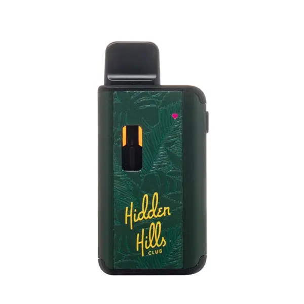 Vaporizador desechable Hidden Hills QUADRA BAR de 3 gramos para wax en Ecuador.