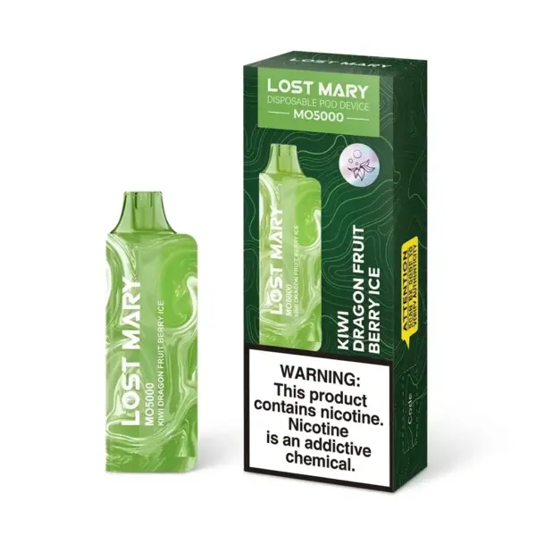 Lost Mary MO5000 sabor Kiwi Dragon Fruit Berry Ice en Ecuador