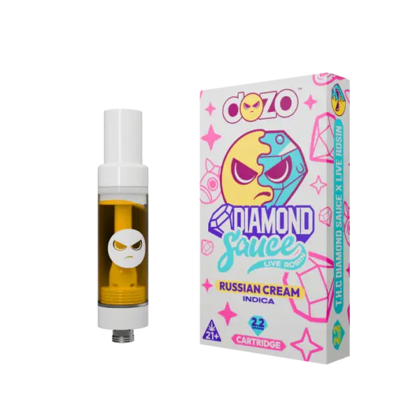 Cartucho de wax Indica Russian Cream 2.2G con Live Rosin – Tienda online Quito Ecuador