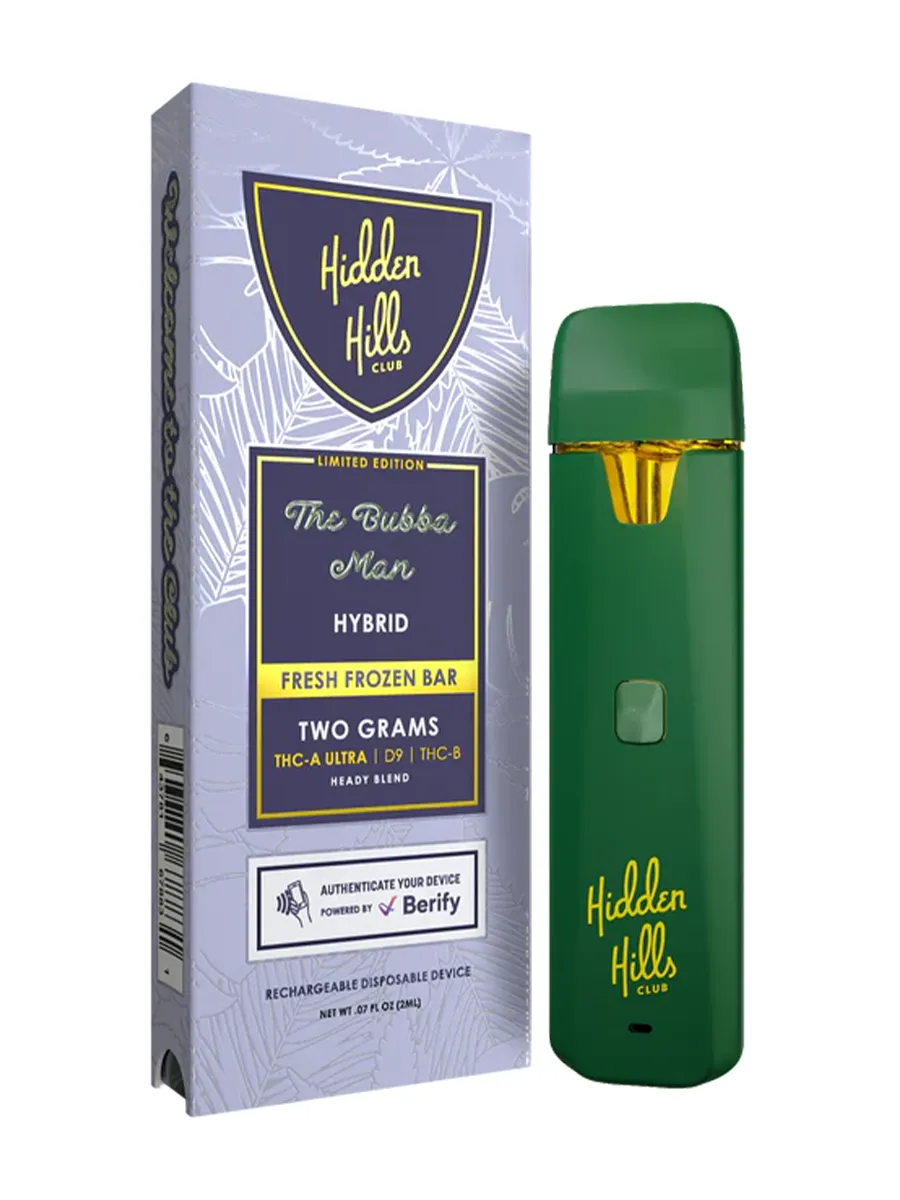 wax vape hidden hills the bubba man hibrido 2g ecuador
