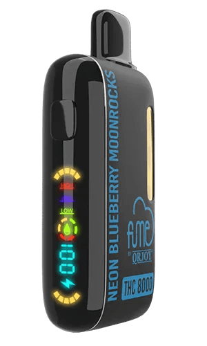 Vape desechable híbrido Ecuador Fume 8000 Neon Blueberry Moonrocks 8g