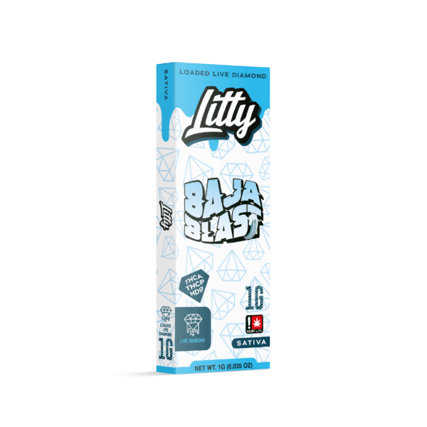 vape desechable sativa litty baja blast 1g