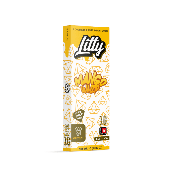 vape desechable sativa litty mango whip 1g