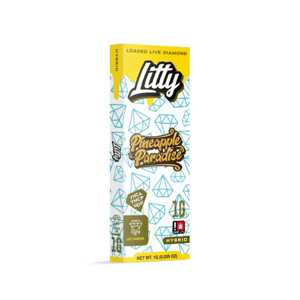 vape desechable hibrido litty pineapple paradise 1g