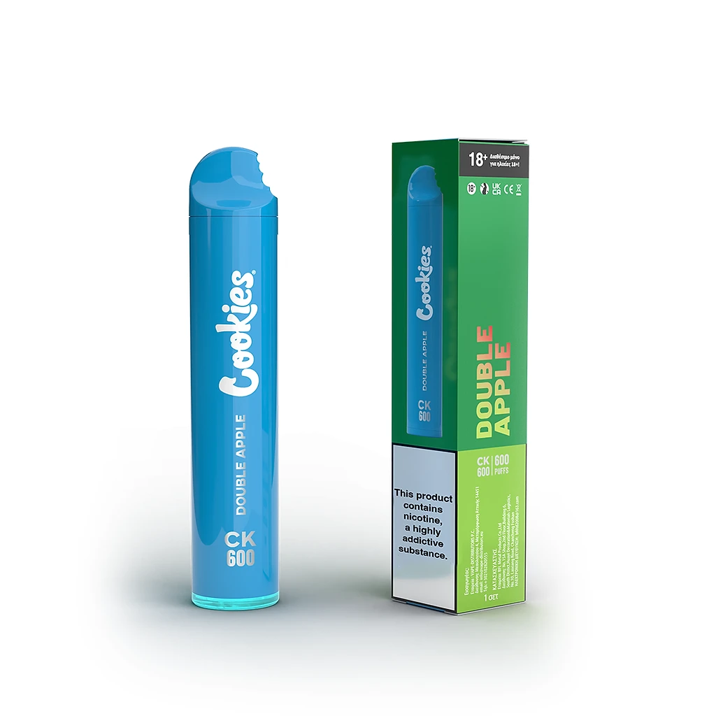 Cookies Puff 600 Vape Desechable 600 Puffs 4 Cookies Puff 600 sabor Double Apple - vape desechable 600 puffs Ecuador