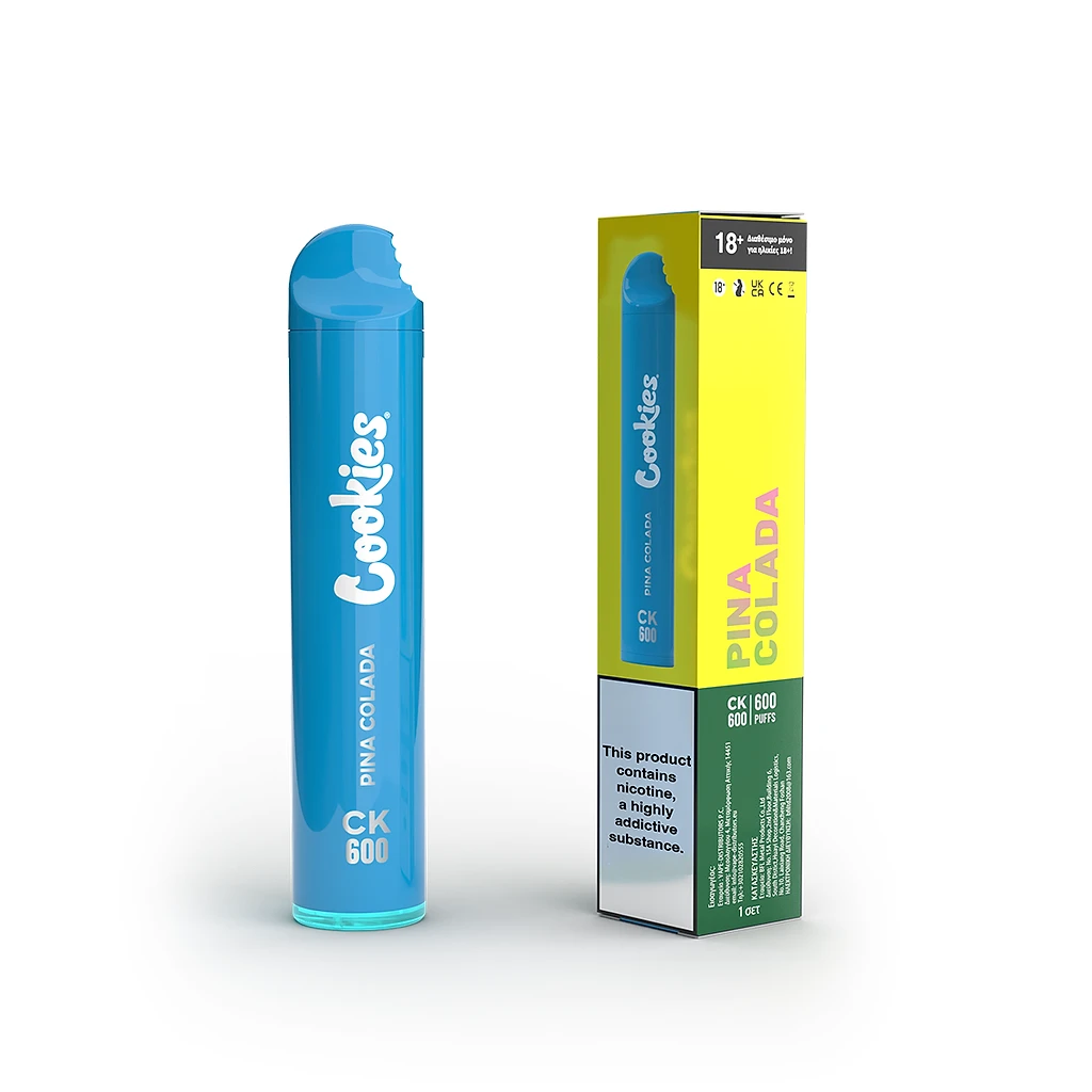 Cookies Puff 600 Vape Desechable 600 Puffs 5 Cookies Puff 600 sabor Piña Colada - vape desechable 600 puffs Ecuador